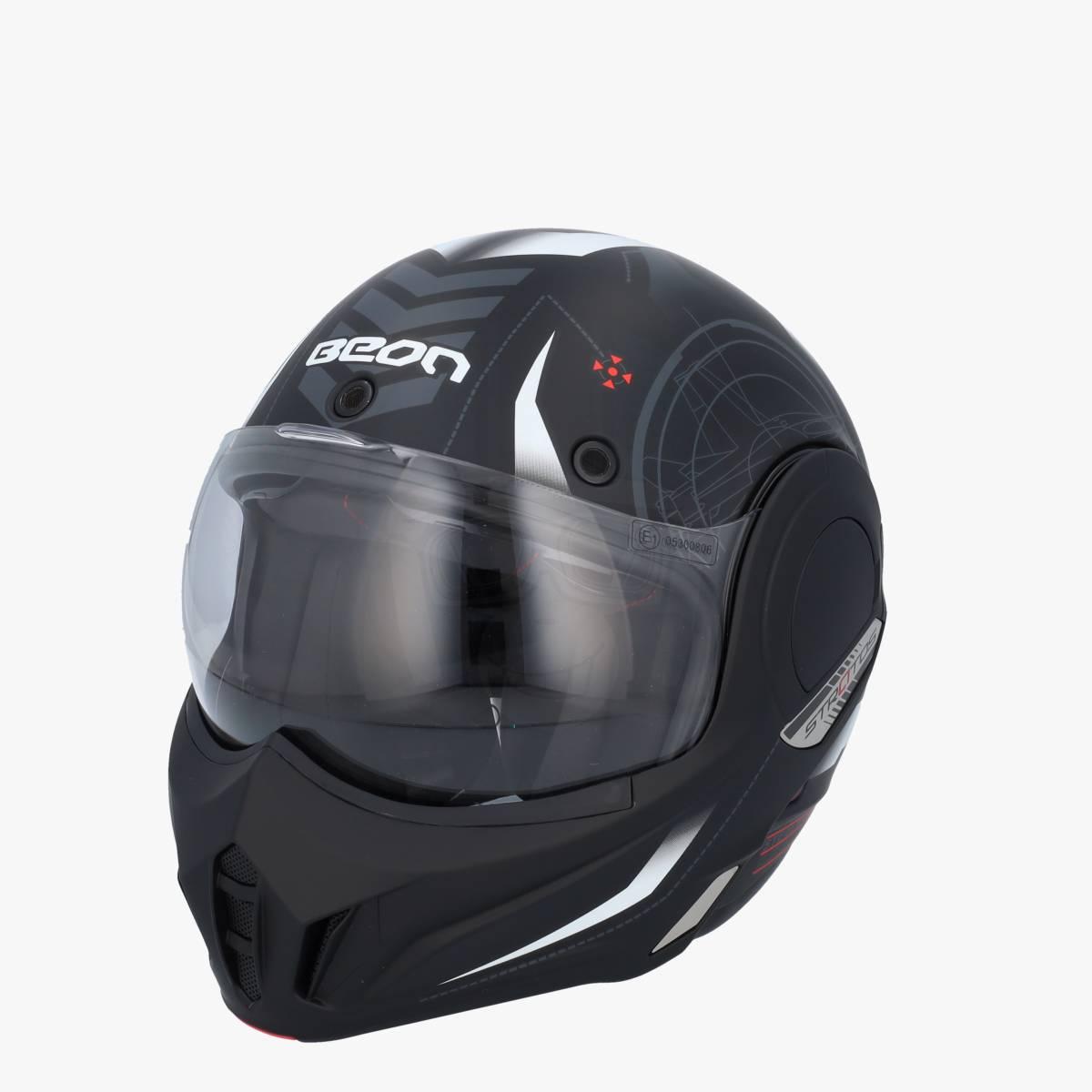 Beon B707 Stealth Zwart/Wit