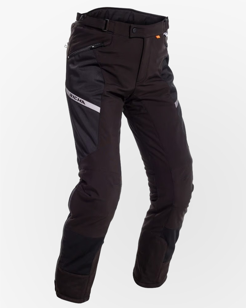 Richa Softshell Mesh Waterproof Trousers Black 100