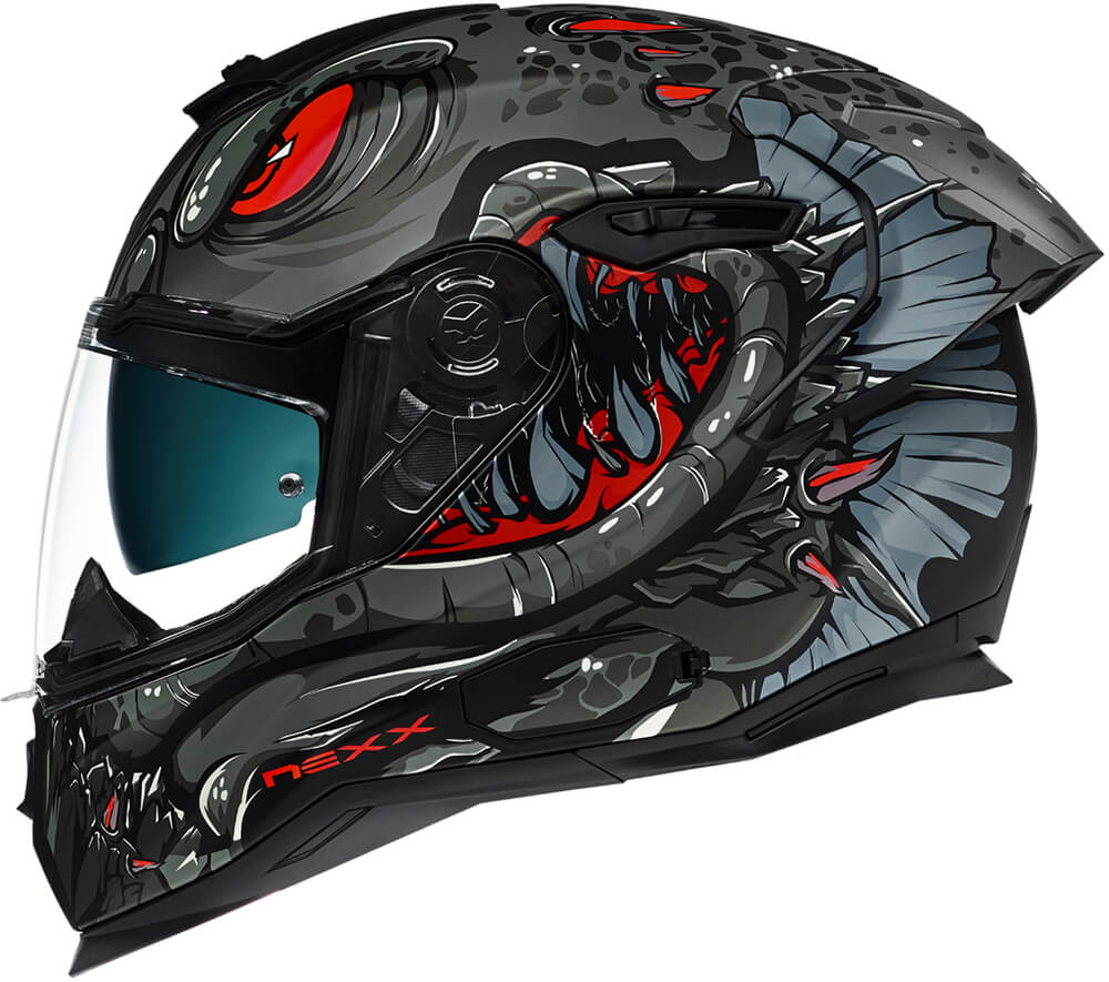 NEXX SX.100R Abisal Black/Red Mat