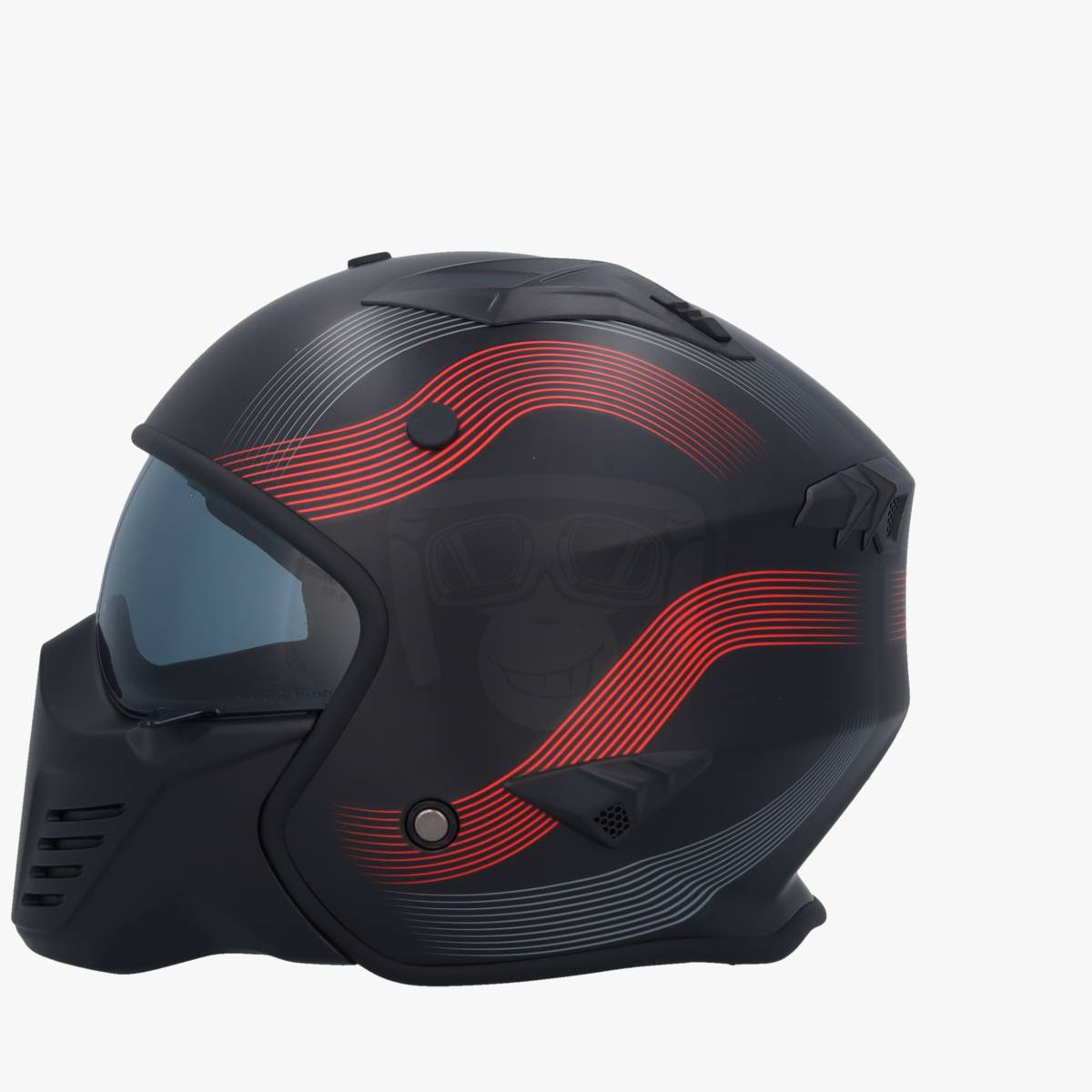 VITO Bruzano Matt Black/Red
