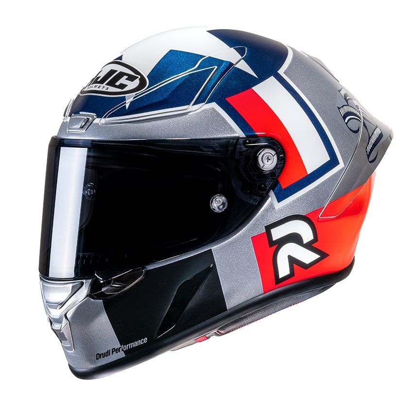 HJC RPHA-1 Ben Spies Silver Star Silver grey 523
