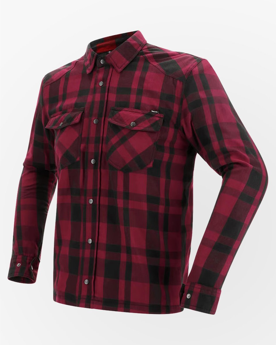 Richa Forest Shirt Black/Burgundy 1200