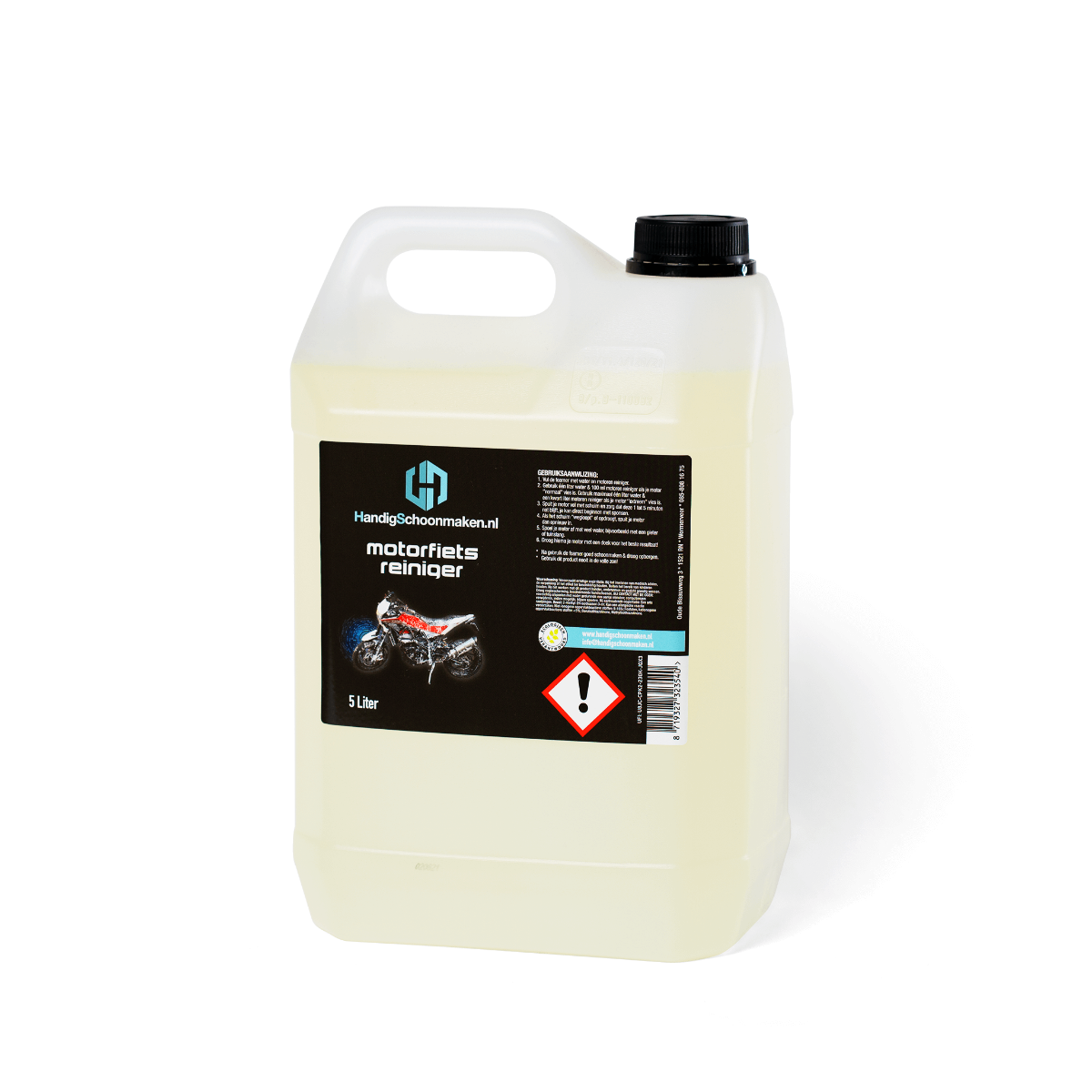 Handig Schoonmaken Motorfiets reiniger 5 liter