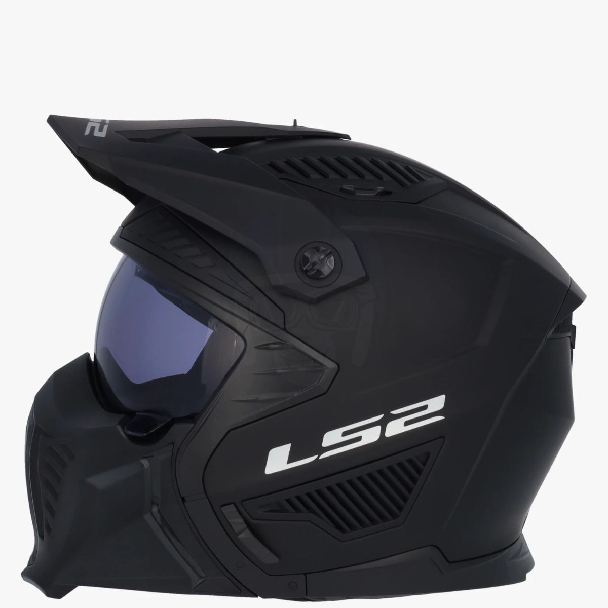 セキュリティ・セーフティ LS2 drifter of606 LS2 OF606 Drifter Solid Matt Black 06 - Voordeelhelmen.nl