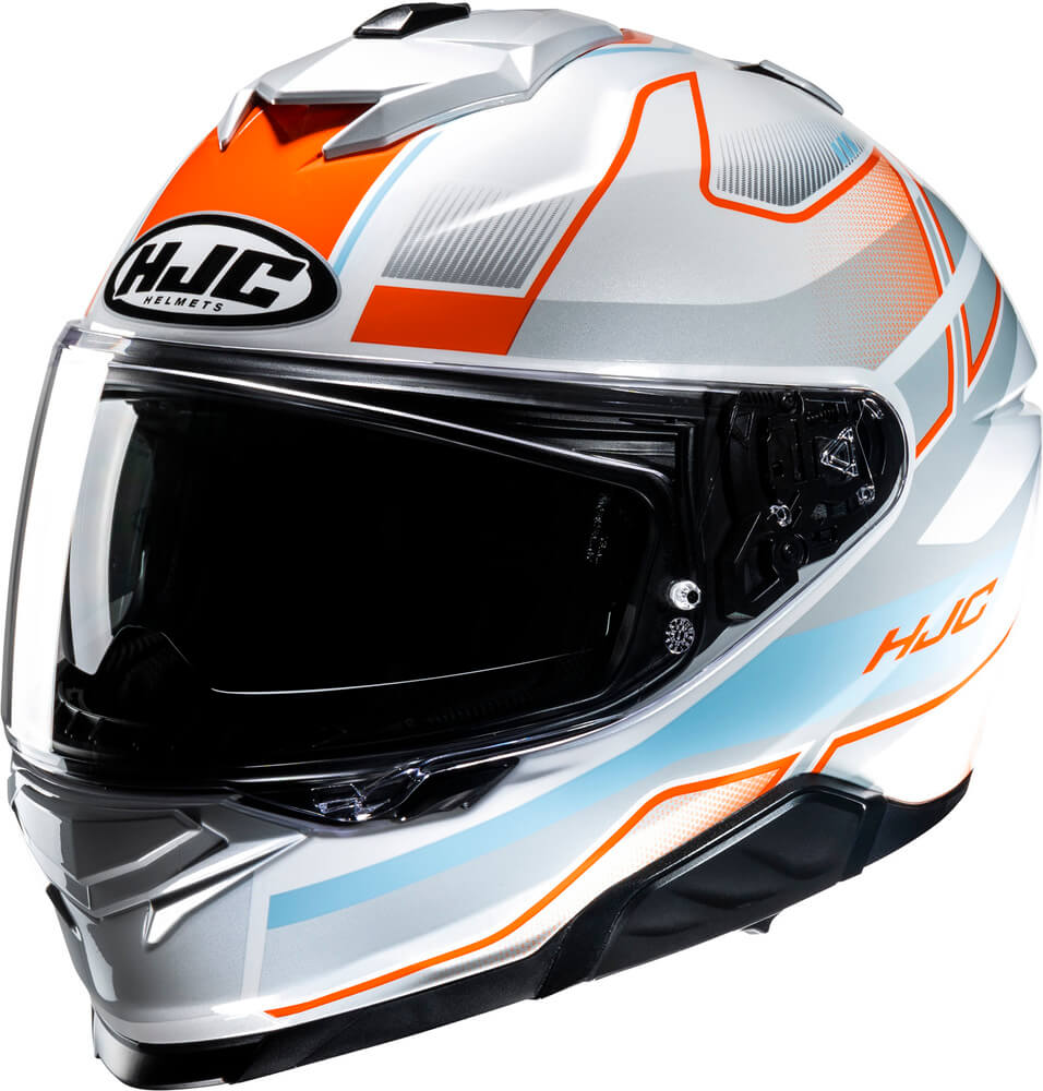 HJC i71 Iorix White/Orange