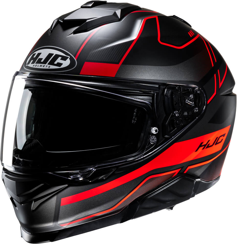 HJC i71 Iorix Black/Red