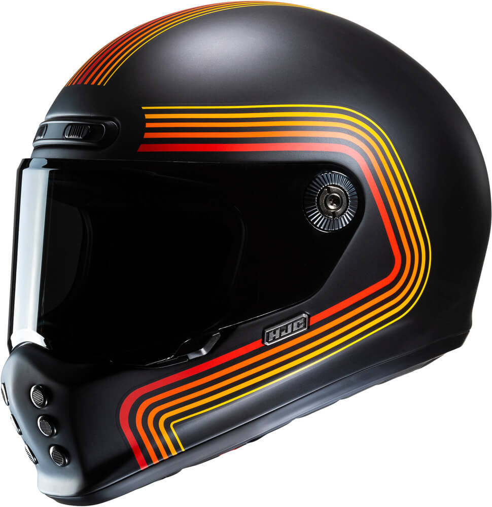 HJC V10 Foni Black/Red