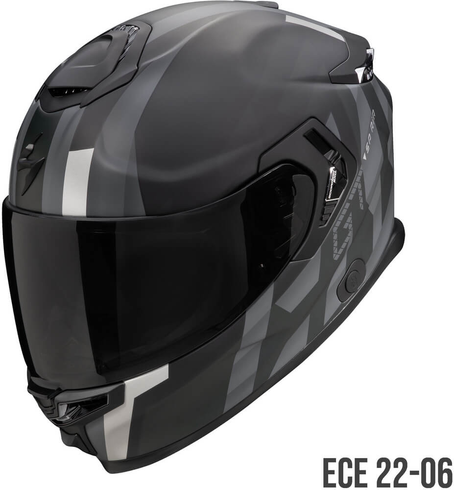 Scorpion EXO-GT SP AIR Touradven Matt Black/Silver
