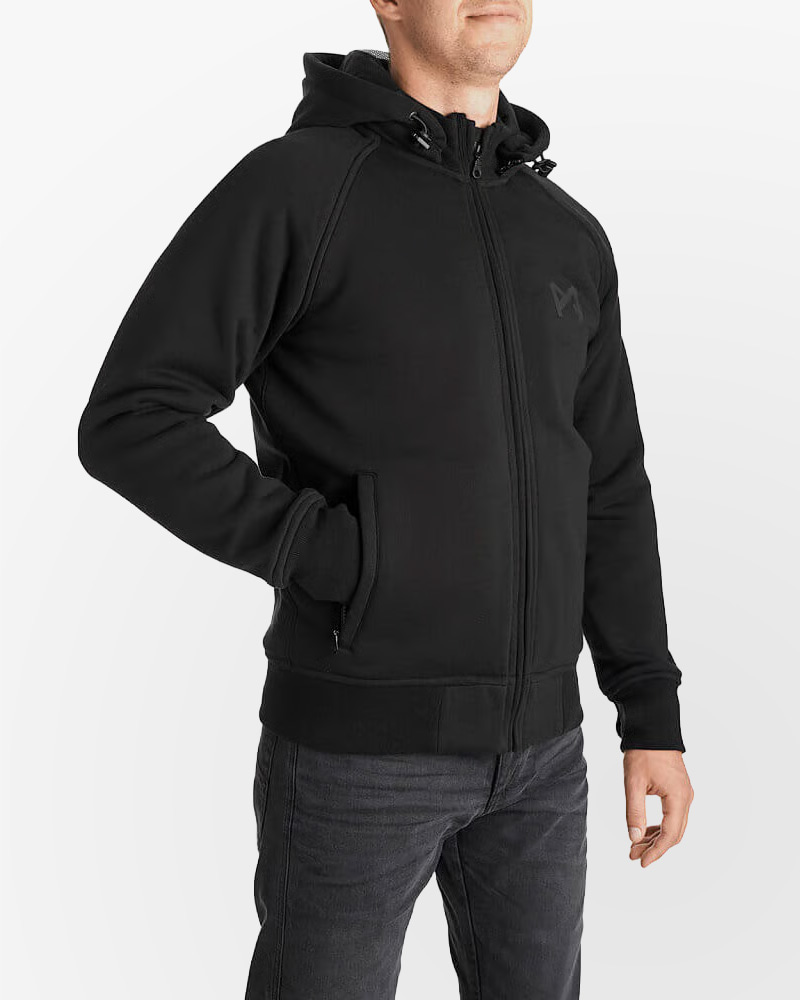 Pando Moto Phantom-Moto-Hoodie Black
