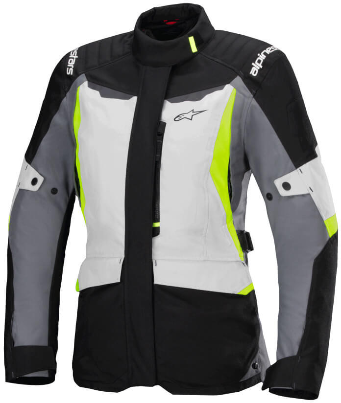 Alpinestars Stella ST-1 Waterproof Jacket Ice Gray/Black/Yellow Fluo 9145