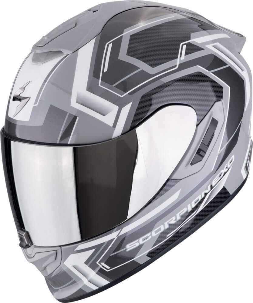 Scorpion EXO-1400 EVO 2 AIR Linart Grey/White