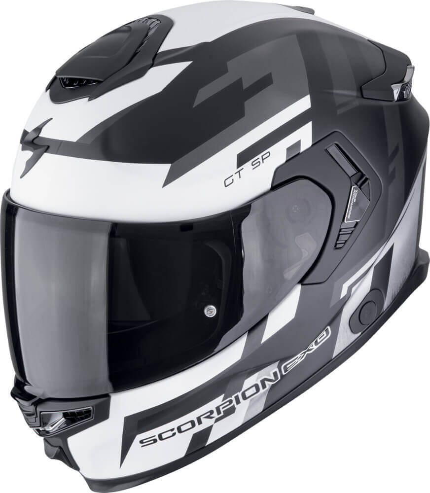 Scorpion EXO-GT SP AIR Tornado Matt Black/Silver