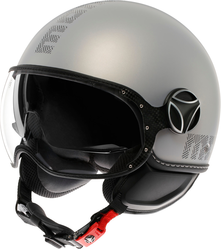 Momo FGTR Evo Hip Matt Grey/Cerulean Grey 009