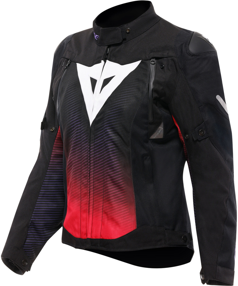 Dainese Super Sprint D-Dry Ladies Jacket Black/Fuchsia/White U70