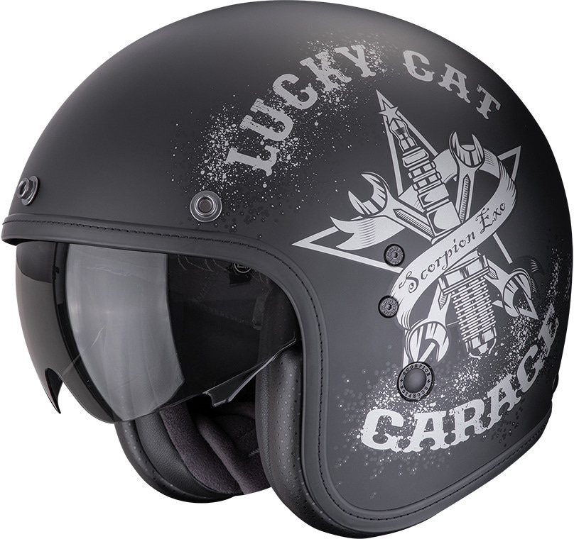 Scorpion Belfast EVO Hangar Matt Black/Silver