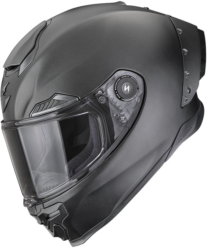 Scorpion EXO-RACE AIR Solid Matt Pearl black