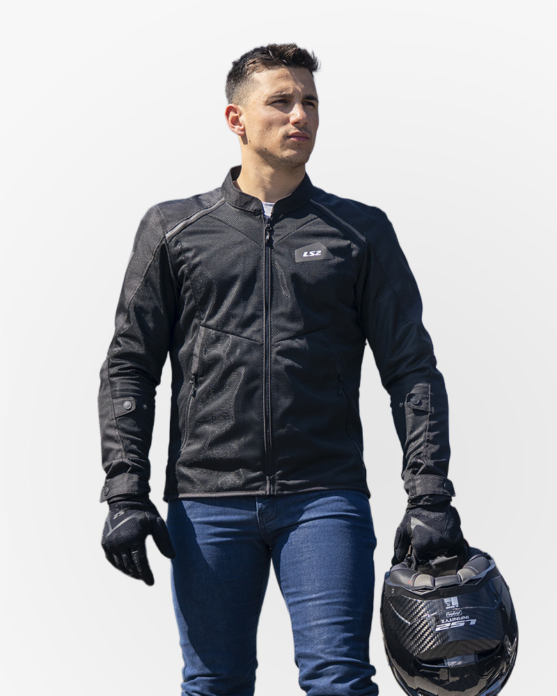 LS2 Breeze Man Jacket Black