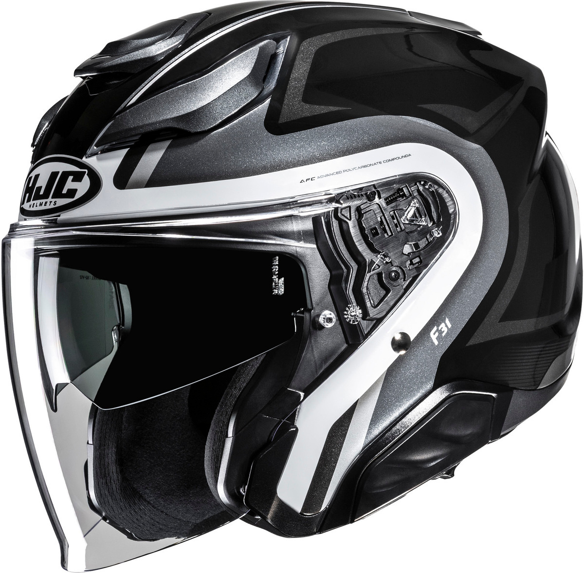 HJC F31 Bask Black/Grey 182