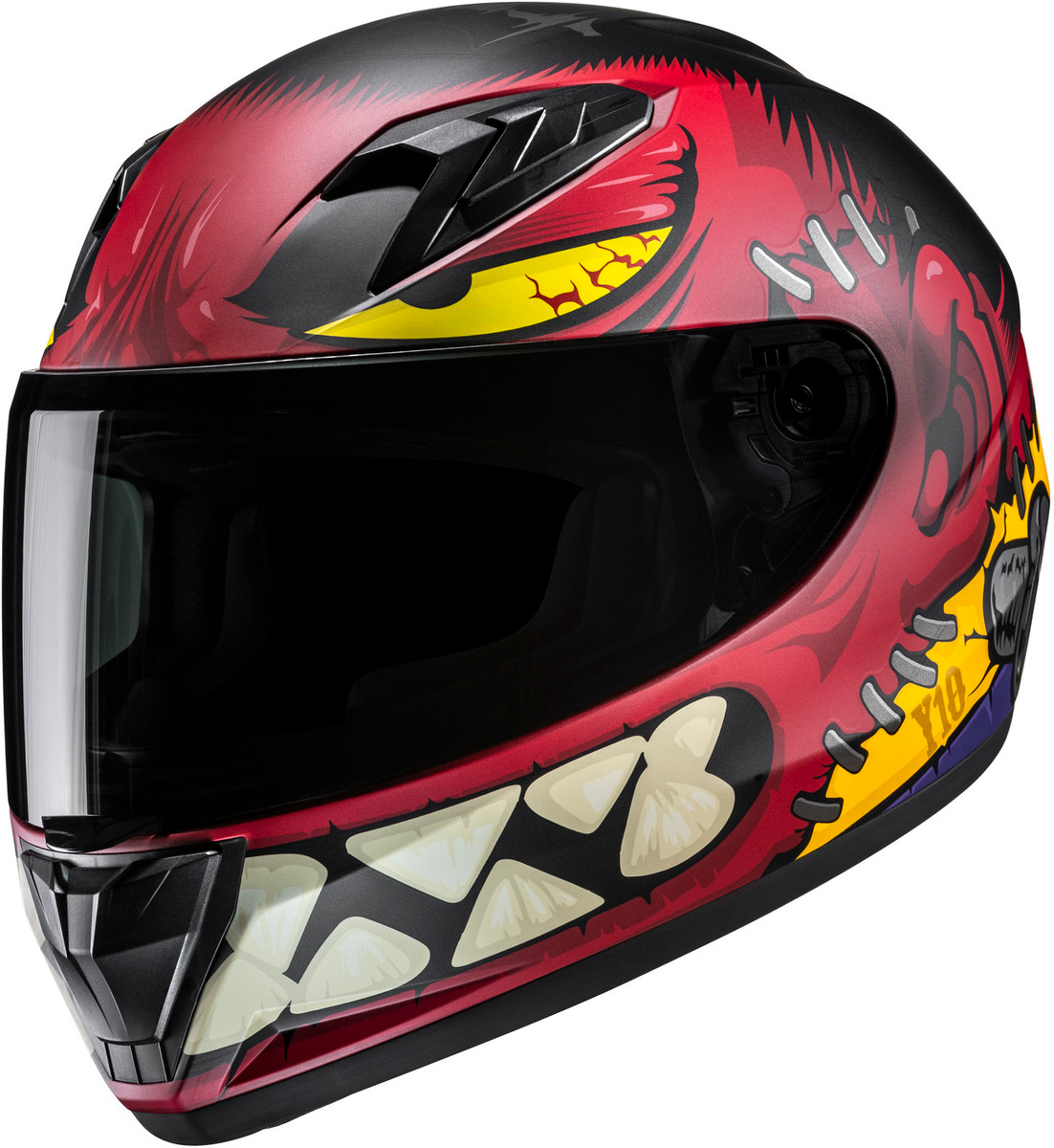 HJC Y10 Frank Red/Black 317
