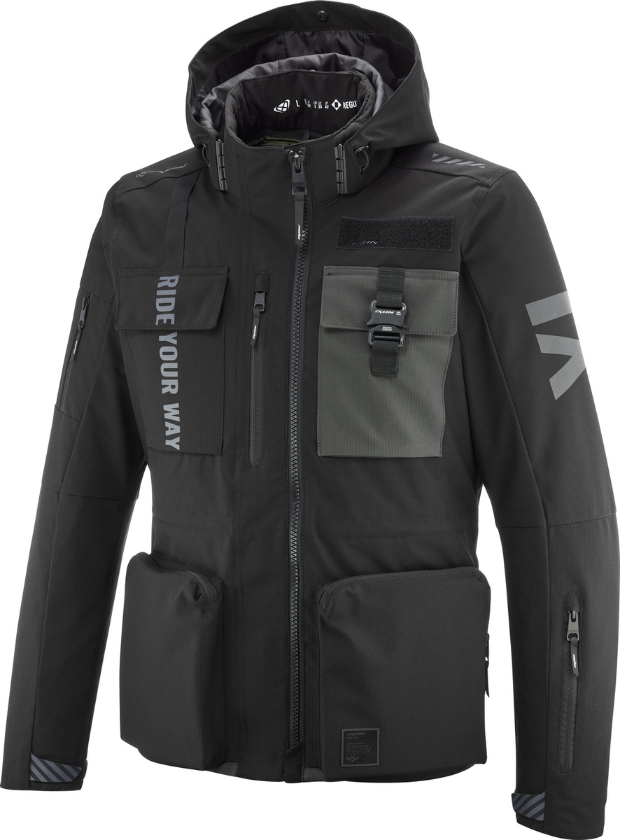 Ixon Darkrise Jacket Black/Anthracite