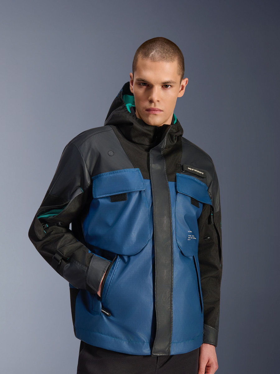 Alpinestars Mospher Waterproof Jacket Black/Dark Petrol