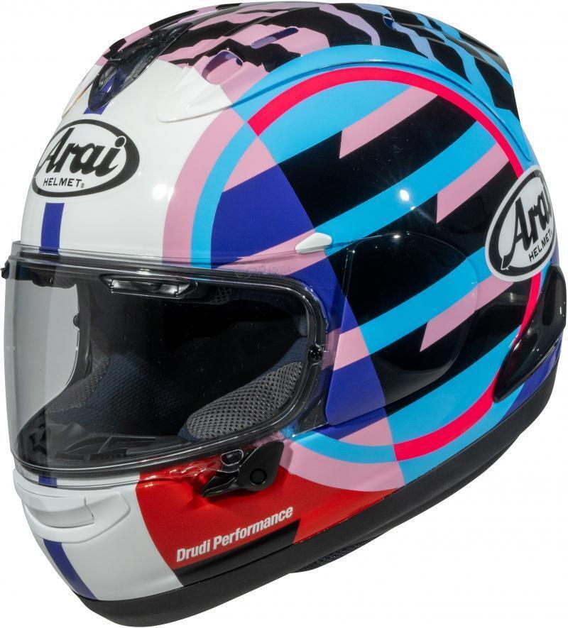 Arai RX-7V EVO Spectre Cyan