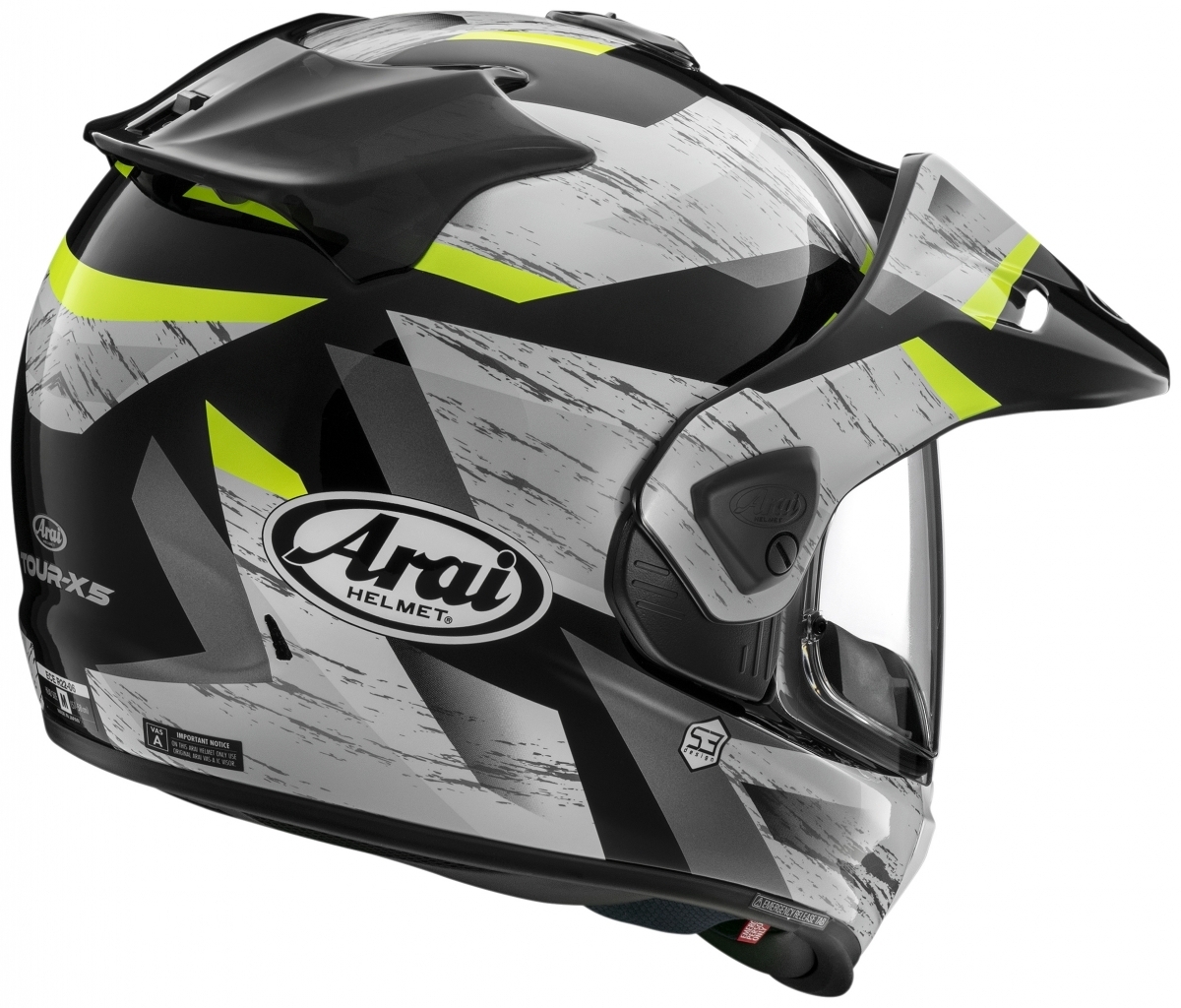 Arai Tour X5 Anodize Yellow