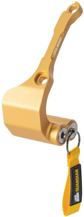 Lock Works Guardian GR100 Schijfremslot Goud