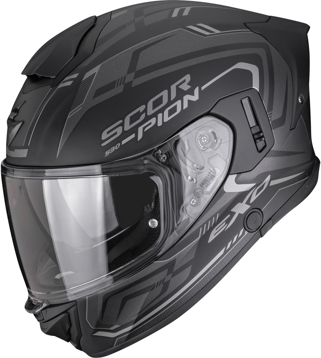 Scorpion EXO-530 AIR Slope Matt Black/Silver