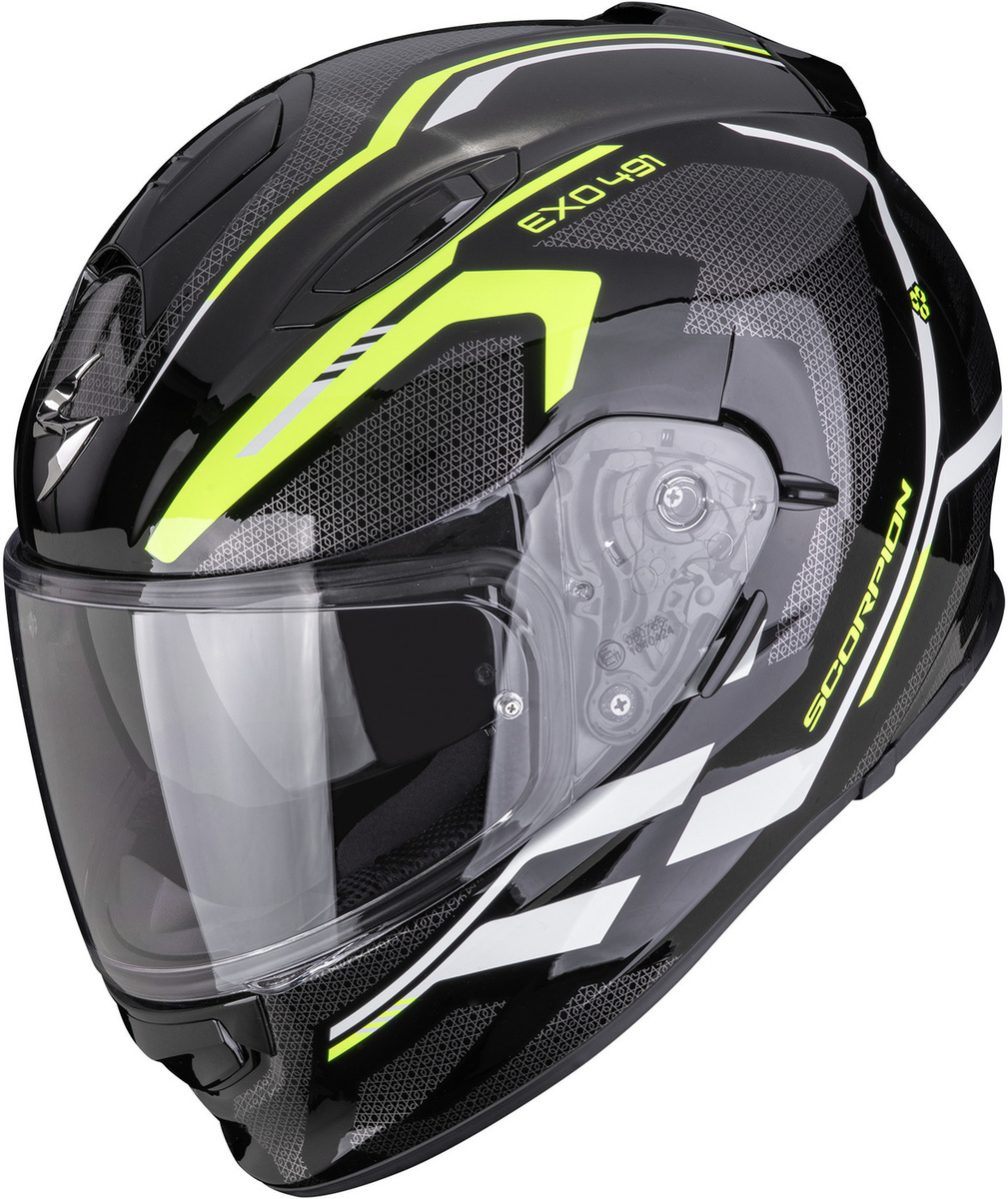 Scorpion EXO-491 Kripta Black/Neon Yellow/White