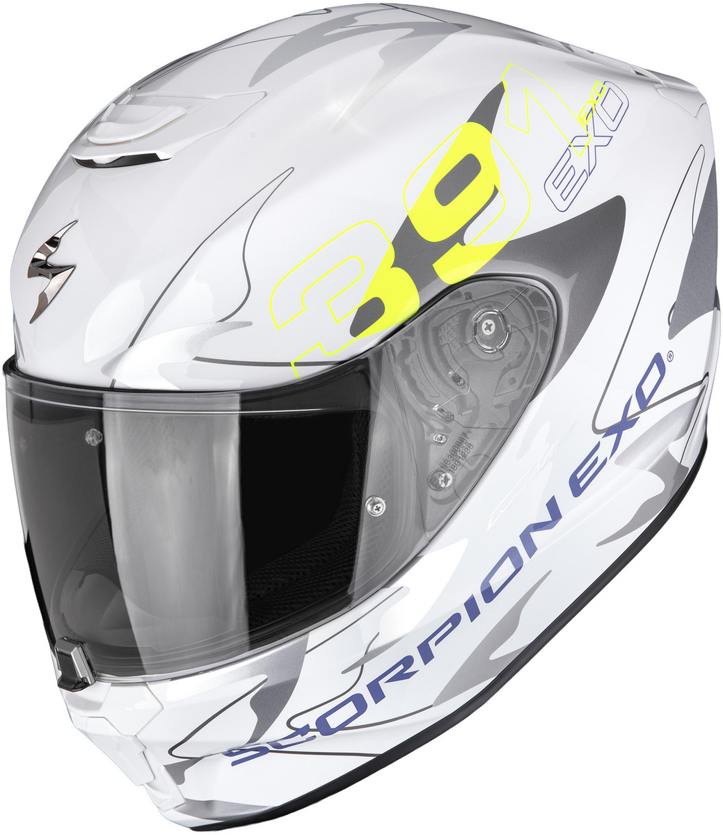 Scorpion EXO-391 Key White/Silver/Neon Yellow