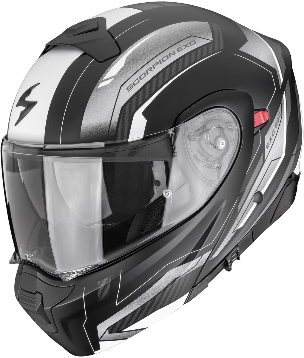 Scorpion EXO-930 EVO Space Matt Black/Silver/White
