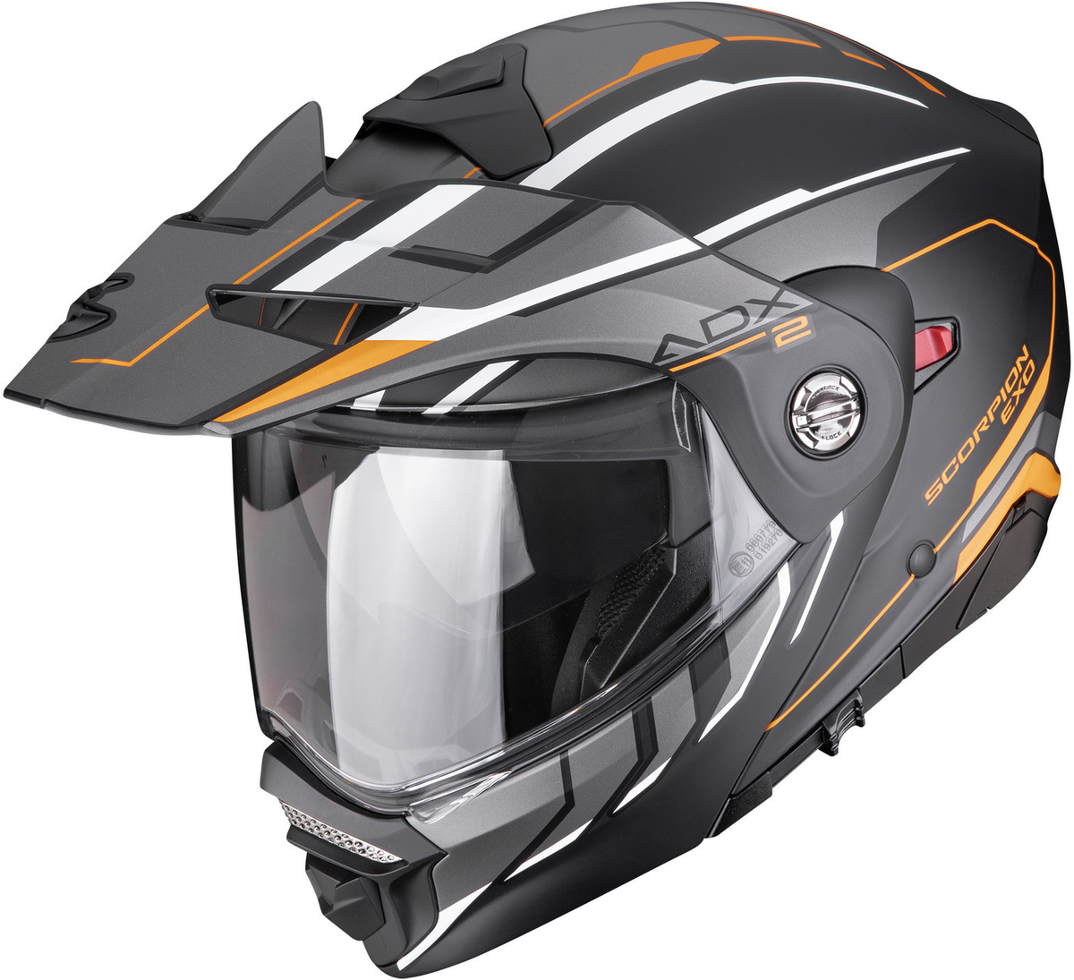 Scorpion ADX-2 Walt Matt Black/Orange