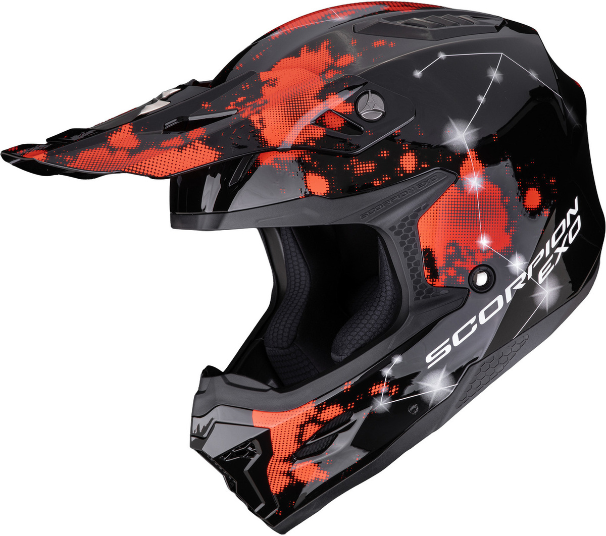 Scorpion SMX-10 Vibe Black/Red