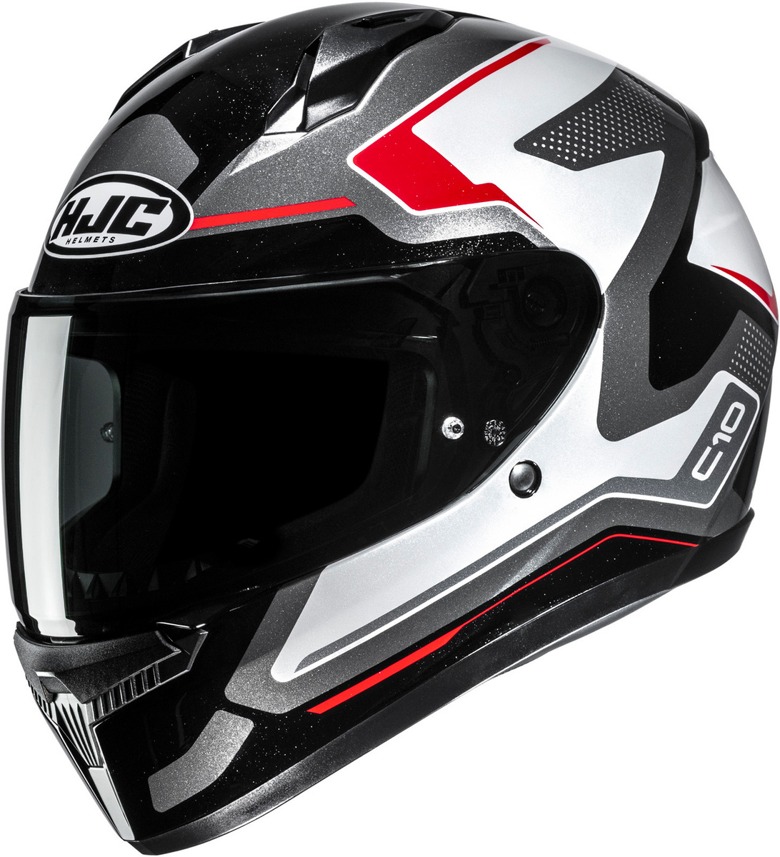 HJC C10 Cric Black/Red 123