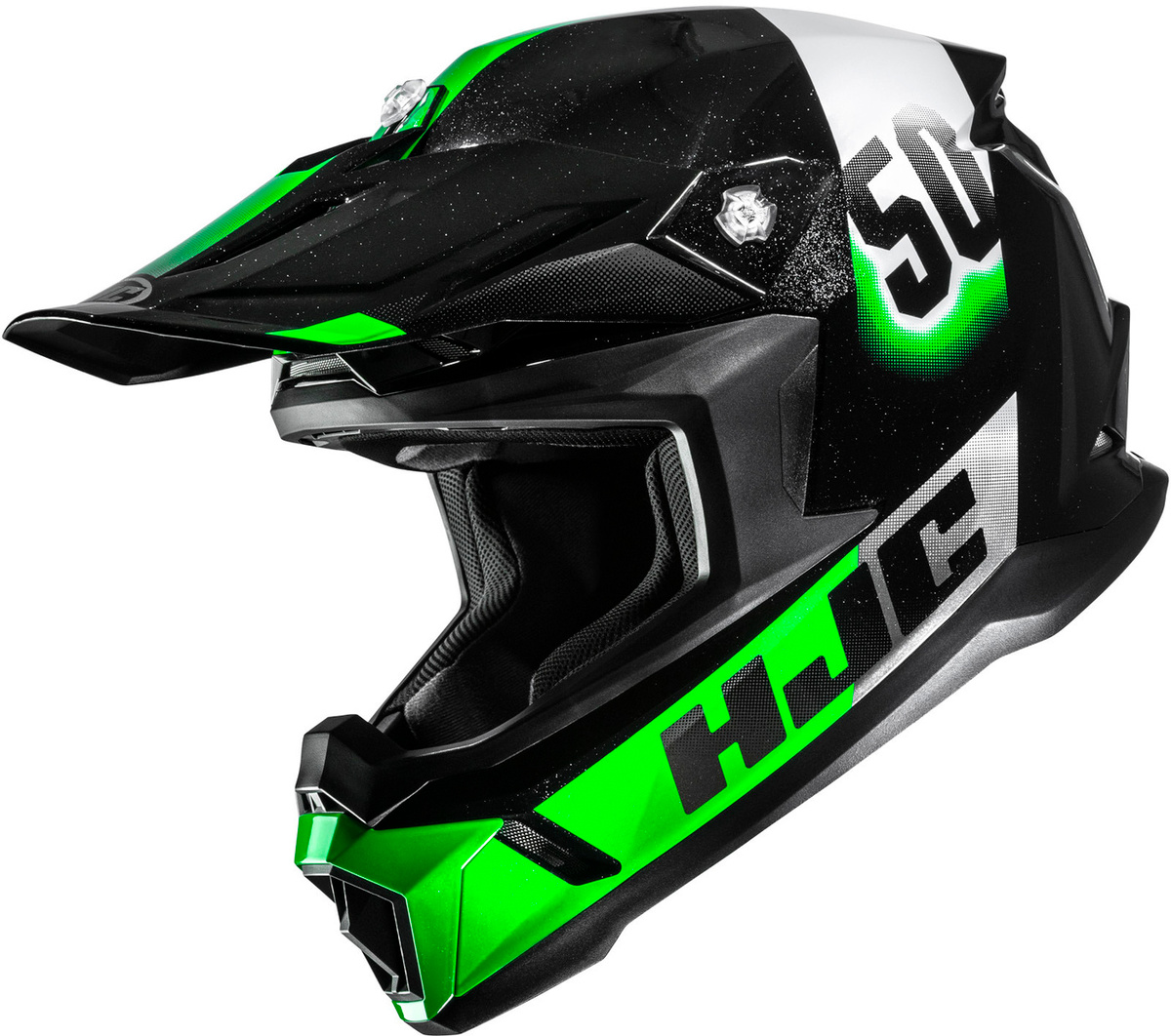 HJC C50 Dash Black/Green 142