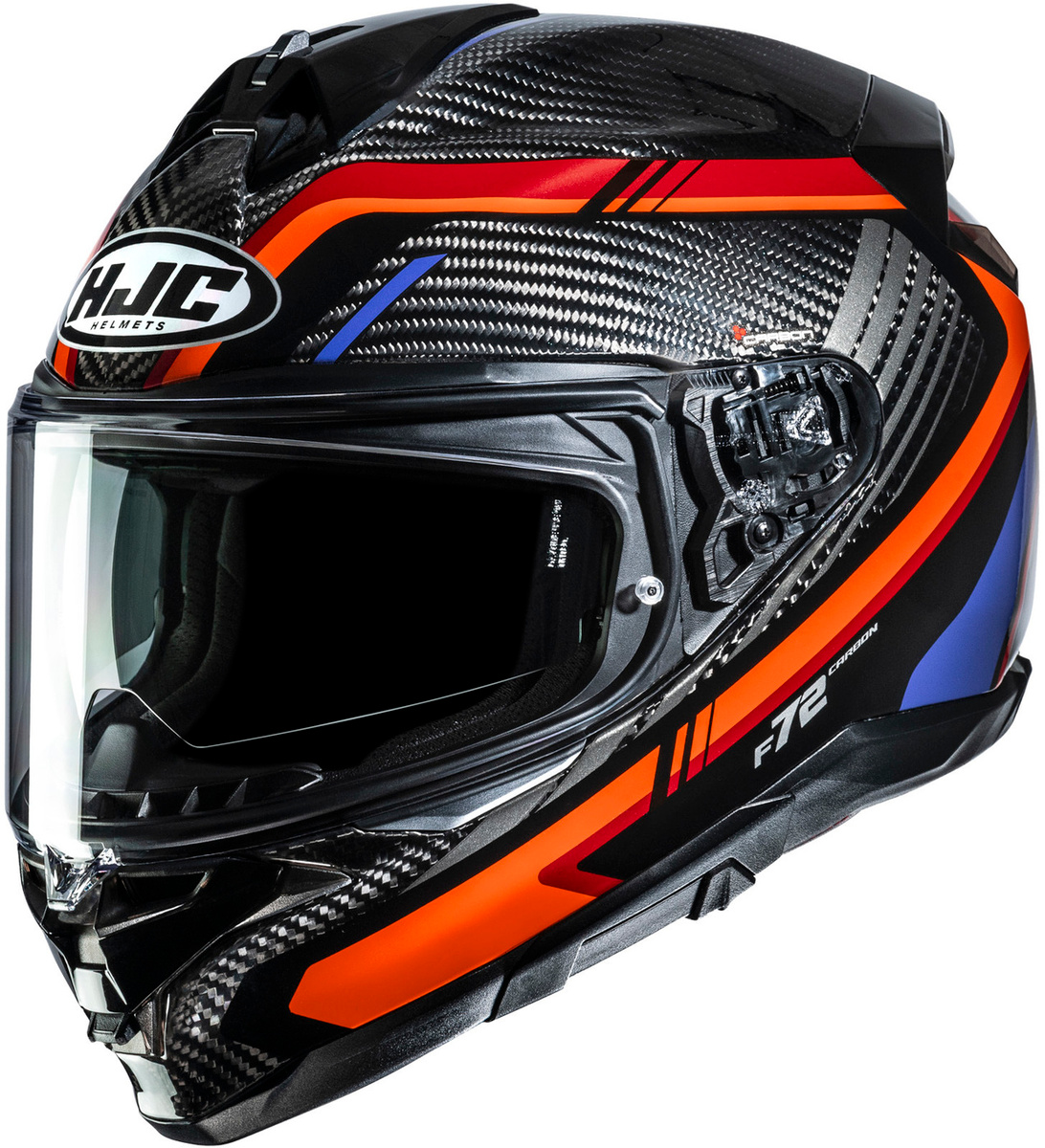HJC F72 Carbon Kairo Black/Orange 136