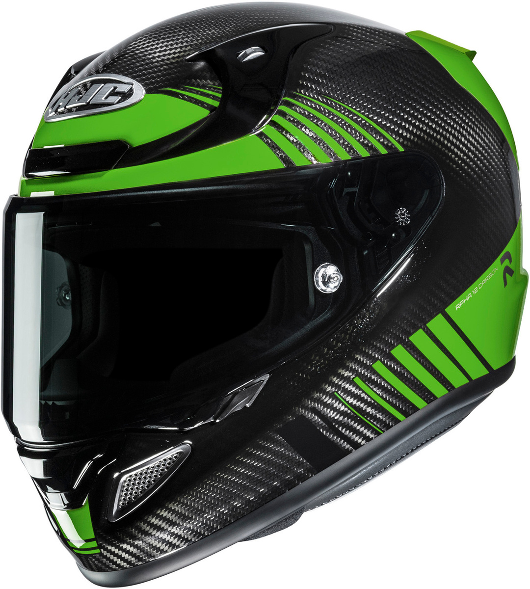 HJC RPHA-12 Carbon Tovin Black/Green 140