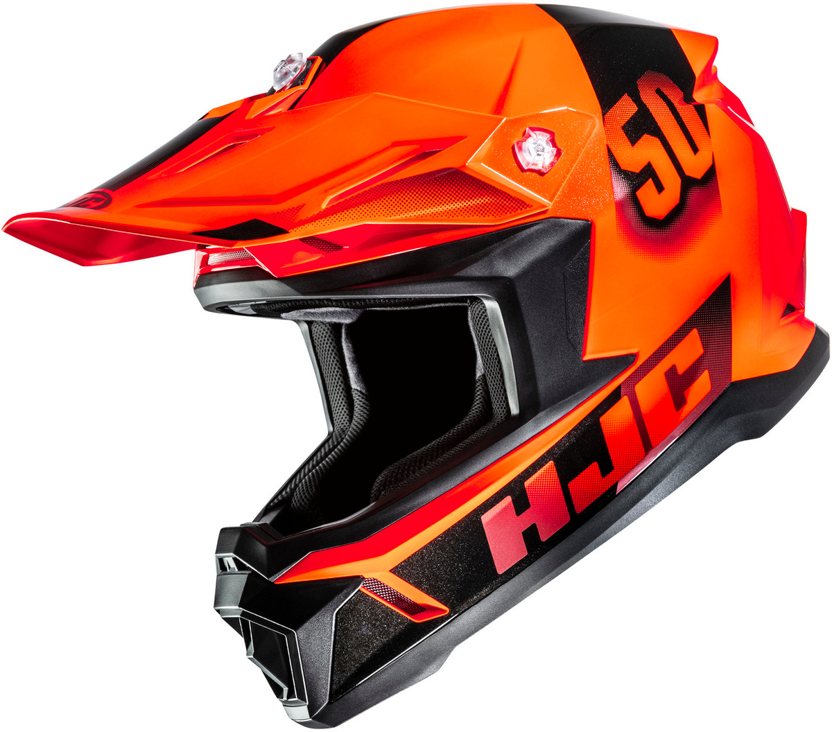 HJC Y50 Dash Orange/Black 331
