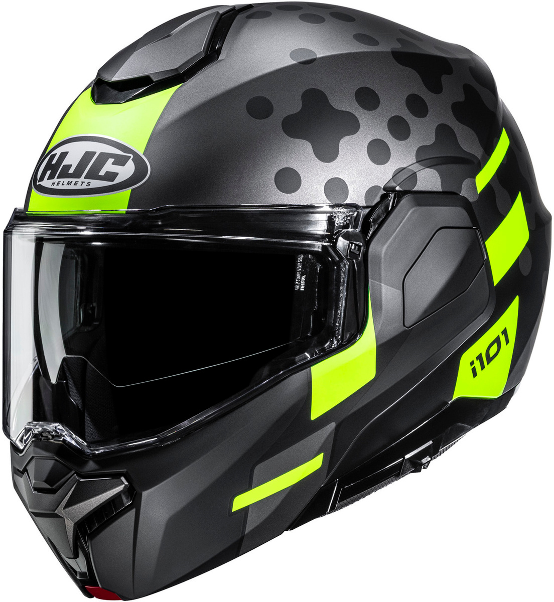 HJC i101 Astel Grey/Yellow 870