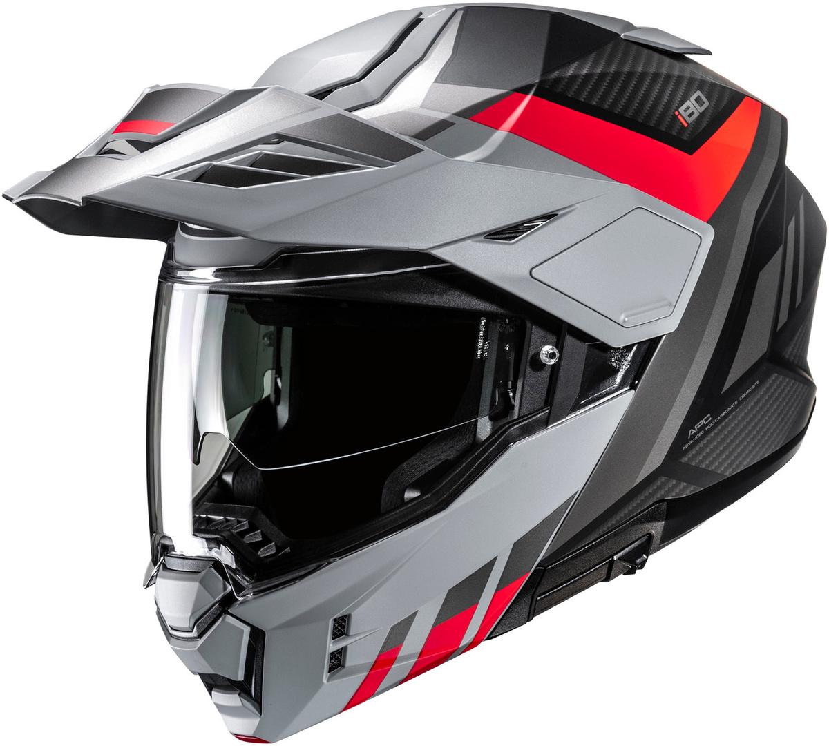 HJC i80 Imes Grey/Red 813