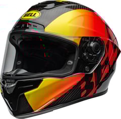 BELL Race Star DLX Flex 06 Offset Gloss Black/Red