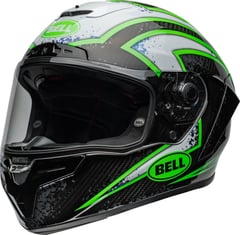 BELL Race Star DLX Flex 06 Xenon Gloss Black/Kryptonite