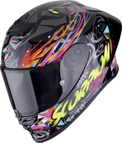 Scorpion EXO-R1 EVO II AIR Savage Black/Blue/Pink