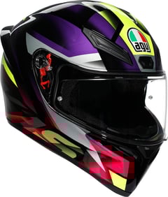 AGV K1 S Fastlap Black/Purple/Pink