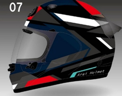Arai Quantic 06 Mosaic Red