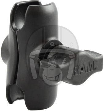 RAM Double Socket Arm For B Size 1" Balls Short