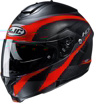 HJC C91 Taly Red/Black 130
