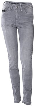 CLAW Britt Ladies Kevlar Motorjeans Light Grey