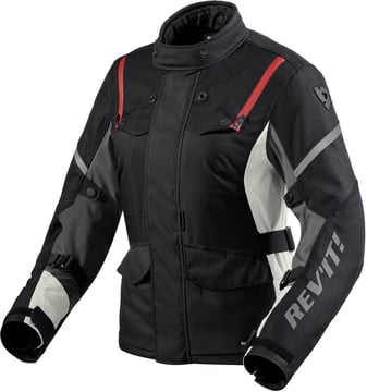 REV'IT Horizon 3 H2O Ladies Jacket Black/Red